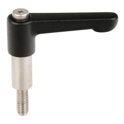 Adjustable Clamping Levers K with External Thread
