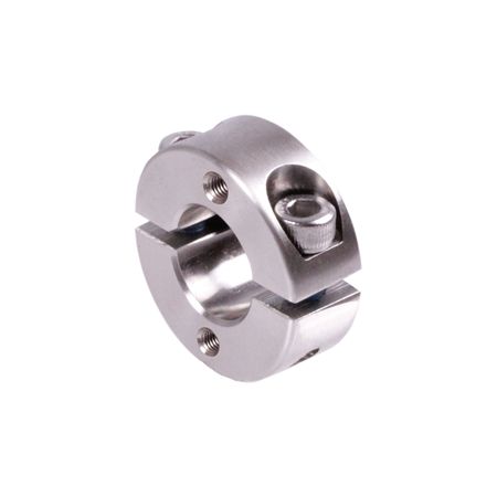 Madler - Clamp collar double-split stainless steel 1.4305 bore 35mm with bolts DIN 912 A2-70 type GA - 62399435GA