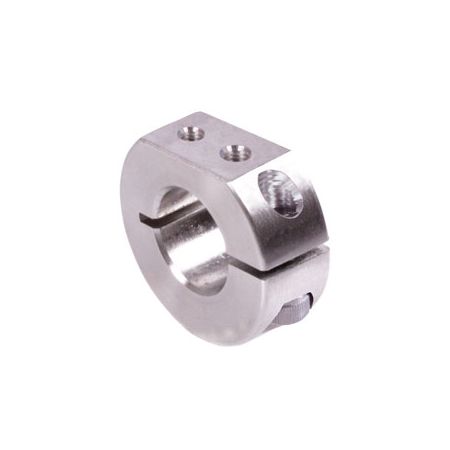 Madler - Clamp collar single-split stainless steel 1.4305 bore 22mm with bolt DIN 912 A2-70 type GR - 62399122GR