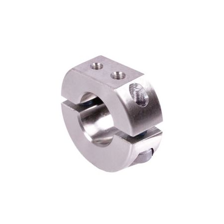 Madler - Clamp collar double-split stainless steel 1.4305 bore 12mm with bolts DIN 912 A2-70 type GR - 62399412GR