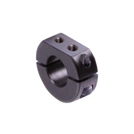 Madler - Clamp collar double-split steel C45 black oxide finished bore 14mm with bolts DIN 912 12.9 type GR - 62341400GR