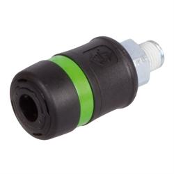 Safety Quick-Release Couplings with External thread