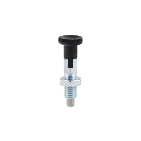 Madler - Index plunger 717 type C pin diameter 3mm thread M6 - 66671753