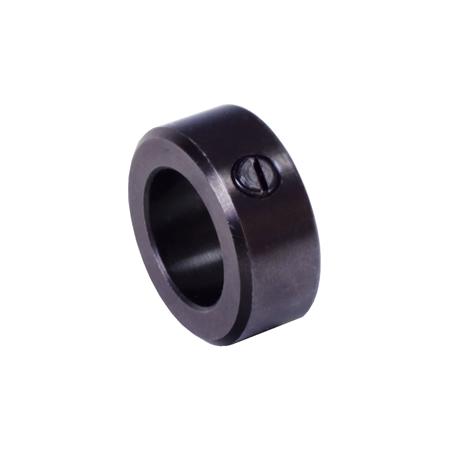 Madler - Shaft collar DIN 705 A bore 12mmm black finish set screw DIN EN 27434 (old DIN 553) - 62389012
