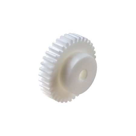 Madler - Spur gear made of POM with hub module 2,5 16 teeth tooth width 20mm outside diameter 45mm - 29701600