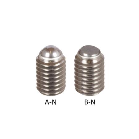 Madler - Ball-ended thrust screw stainless steel type A-N M4 x 10mm - 65490410