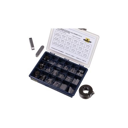 Madler - Assortment box square keys and clamping rings - 61800000