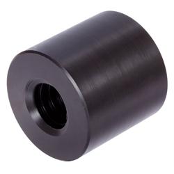 Round Trapezoidal Nut, double thread, rigth hand, plastic