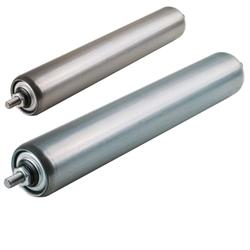 Steel Cylinder Conveyor Rollers, with external Thread