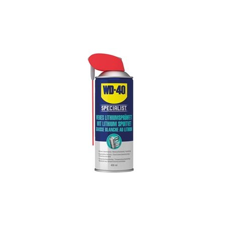 Madler - WD-40 SPECIALIST White Lithium Grease 400ml Smart Straw (Actual safety data sheet on the internet in the section Downloads) - 14070144