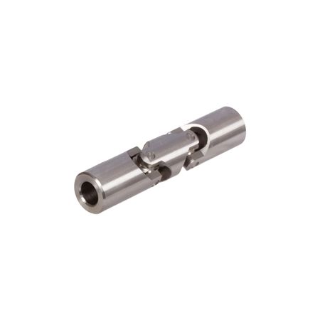 Madler - Precision double universal joint WDR DIN 808 bore 14H7 with keyway DIN 6885-1 tolerance JS9 on both sides stainless steel 1.4301 - 63199729N