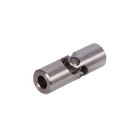 Madler - Precision single universal joint WEN with needle bearing DIN808 simple bore 14H7 material steel total length 74mm outer diameter 25mm - 63112600