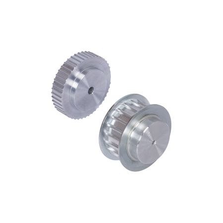 Madler - Timing belt pulley AT10 material aluminium 17 teeth for belt width 25 mm 40 AT10/17-2 - 16831700