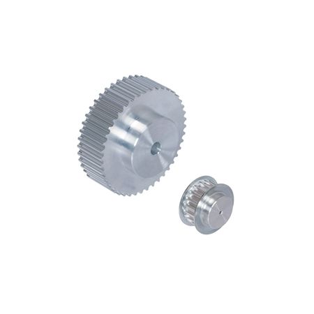 Madler - Timing belt pulley HTD 3M material aluminium 14 teeth for belt width 15mm - 17031400