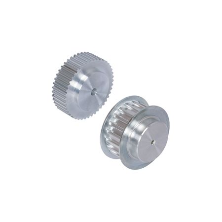 Madler - Timing belt pulley T2.5 material aluminium 14 teeth for belt width 10mm 20 T2.5/14-2 - 16031400