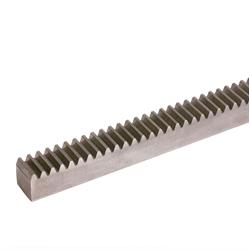 Gear Racks, Stainless Steel, with Metrical Pitch 5 mm and 10 mm