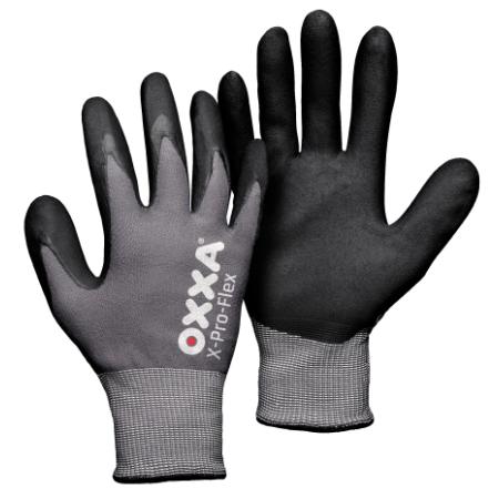 OXXA X-Pro-Flex 51-290 handschoen zwart-grijs. Maat:  7-S |  1.51.290.07