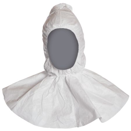Dupont Tyvek 500 PH30LO capuchon wit. Maat:  One size |  2.67.862.00
