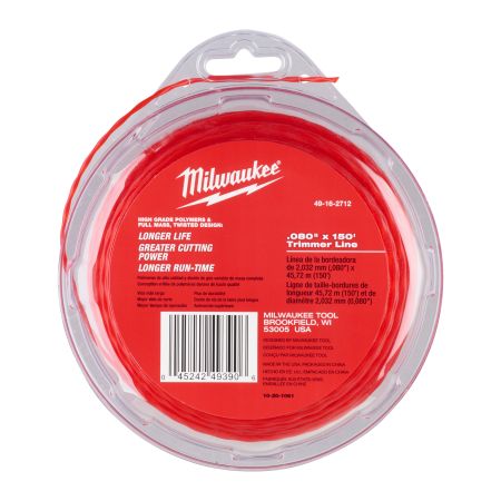 Milwaukee  Lijntrimmers | Trimmer Line 2 mm x 45 m - 1 pc | 49162712