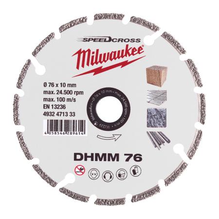 Milwaukee  Speedcross DHMM | Diamond Multi Material Blade 76 - 1 pc | 4932471333