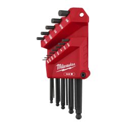 L vormige Hex sleutelset | 13 pc Imperial L-Style with Ball End Hex Key Set