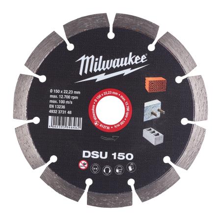 Milwaukee  Diamantdoorslijpschijven DSU | DSU 150 mm - 1 pc | 4932373148
