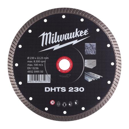 Milwaukee  Diamantdoorslijpschijven DHTS | DHTS 230 mm - 1 pc | 4932399550