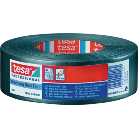Weefseltape duct TAPE 4663 zilver lengte 50 m breedte 48 mm wiel TESA | IP.4000309012