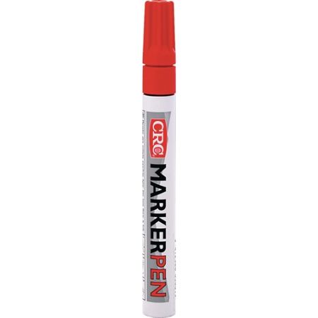 Permanentmarker MARKERPEN rood streepbreedte 1-4,5 mm spitse punt watervast CRC | IP.4000354195