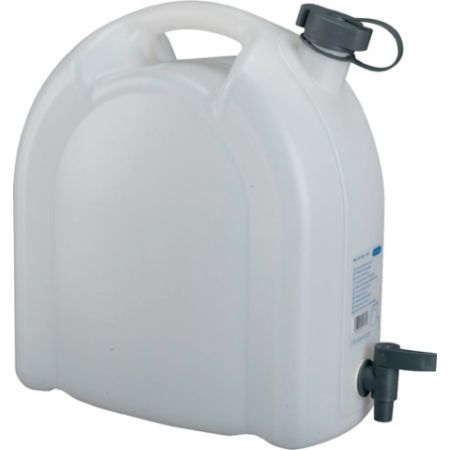 Waterjerrycan 15 l PE met aftapkraan HxBxDmm  PRESSOL | IP.4000356141