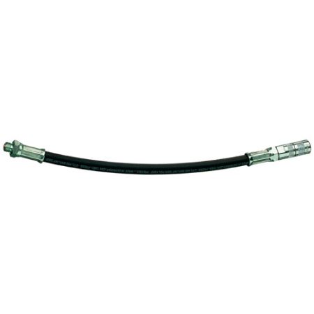 Gewapende slang buiten-d. 11 mm lengte 0,3 m M10 x 1 zwart rubber PRESSOL | IP.4000356309