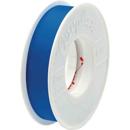 Elektro-isolatieband 302 blauw lengte 10 m breedte 15 mm wiel COROPLAST | IP.4000353206