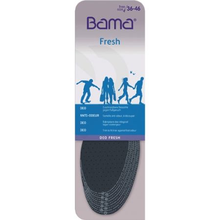 Inlegzool Deo Fresh maat uni-maat zwart voor uitknippen  BAMA | IP.4000374738
