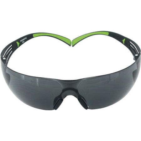 Veiligheidsbril SecureFit-SF400 EN 166, EN 170 beugel zwart groen, ring grijs polycarbonaat 3M | IP.4000370063