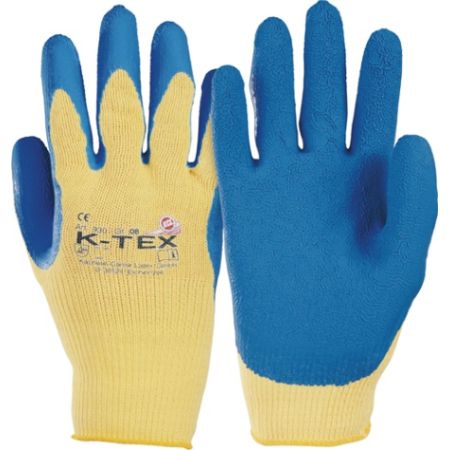 Snijbestendige handschoen K-TEX 930 maat 10 blauw/geel EN 388 PSA-categorie II para-aramide-vezel 10 paar HONEYWELL | IP.4000371711