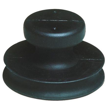 Massief rubberen zuignap draagvermogen 15 kg hoofd-d. 80 mm rubber  VERIBOR | IP.4000817230