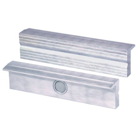 Beschermbek voor bankschroef type N voor bekbreedte 100 mm ribbelprofiel aluminium 1paar / VE HEUER | IP.4000830544