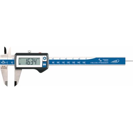 Schuifmaat DIGI-MET® 150 mm digitaal draadloze interface hoekig HELIOS PREISSER | IP.4000851118