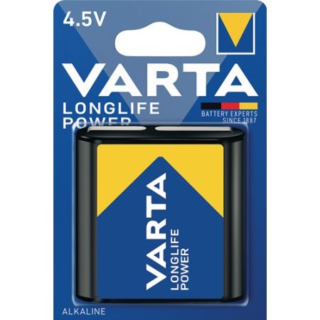 Batterij longlife power 4,5 V 6100 mAh 3LR12 4912 1 stuks / blister VARTA | IP.4000876106