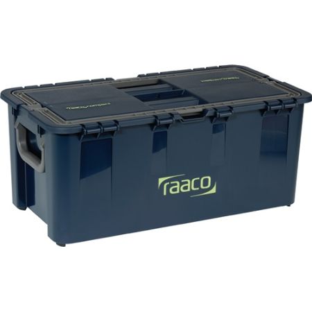 Gereedschapskoffer compact 37 B540xD300xH230mm 7 insteekvakken polypropyleen RAACO | IP.4000871326