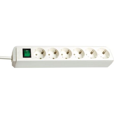 Stekkerblok ECO Line 16 A 250 V stopcontacten 6 1,5 m H05VV-F 3 x 1,5 mm² BRENNENSTUHL | IP.4000873538