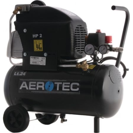 Compressor Aerotec 220-24 210 l/min 8 bar 1,5 kW 230 V 50 Hz 24 l AEROTEC | IP.4000898490
