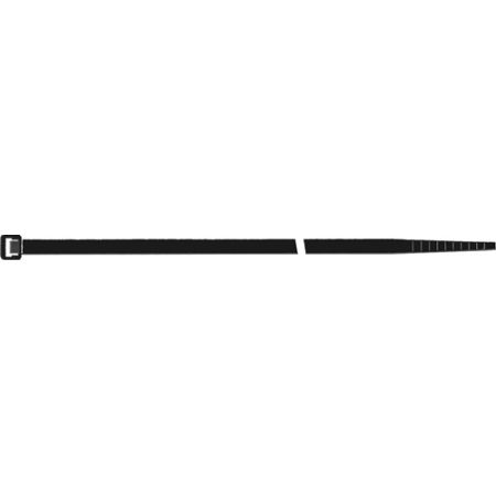 Kabelbinder lengte 280 mm breedte 3,5 mm polyamide 6.6 zwart 100 st./zak SAPISELCO | IP.4000900701