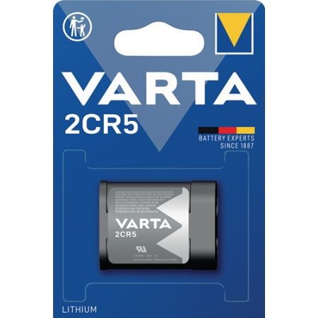 Batterij ULTRA lithium 6 V 2CR5 1400 mAh 2CR5 6203 1 stuks / blister VARTA | IP.4000901765