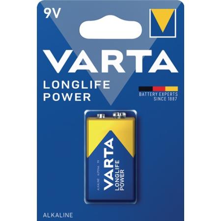 Batterij longlife power 9 V 6LP3146-E blok 580 mAh 6LP3146 4922 1 stuks / blister VARTA | IP.4000901814