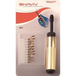 Ontbramer-set Shaviv Golden Flex Set B SHAVIV