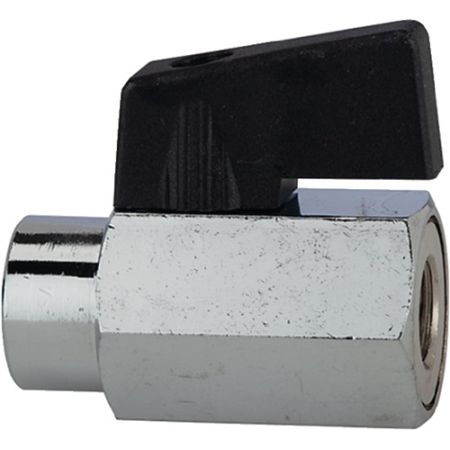Minikogelkraan 9,73 mm G 1/8 inch binnen-/binnenschroefdraad  RIEGLER | IP.4163000270