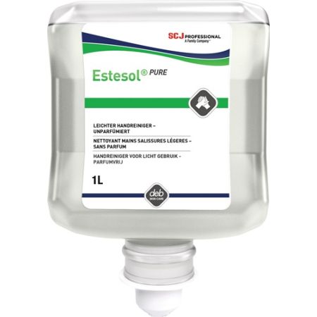 Handreinigingslotion Estesol® PURE 1 l ongeparfumeerd vrij van kleurstoffen patroon STOKO | IP.4707020161
