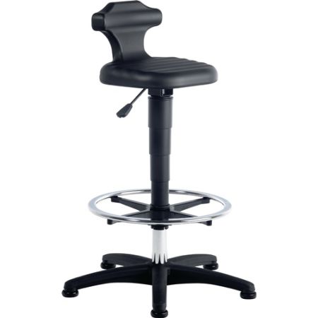 Zit-/stastoel flex integraalschuim zithoogteverstelling 510-780 mm met voetring BIMOS | IP.9000454167