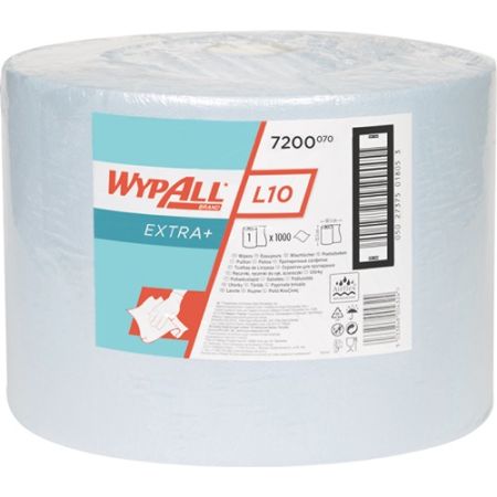 Poetsdoek WYPALL L10 EXTRA 7200 L380xB240ca. mm blauw 1 laags WYPALL | IP.9000469685